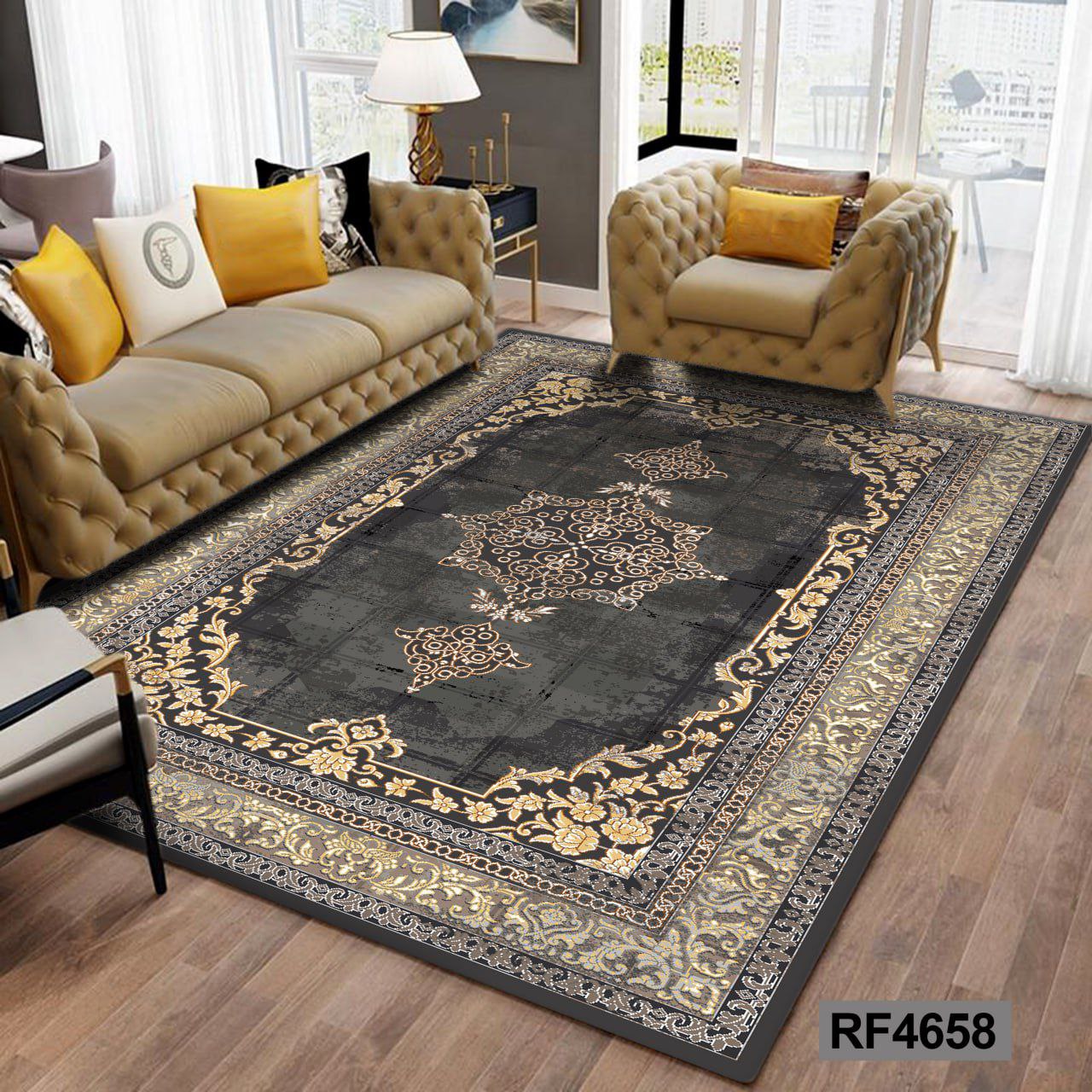 روفرشی مخمل شانل کد 4658