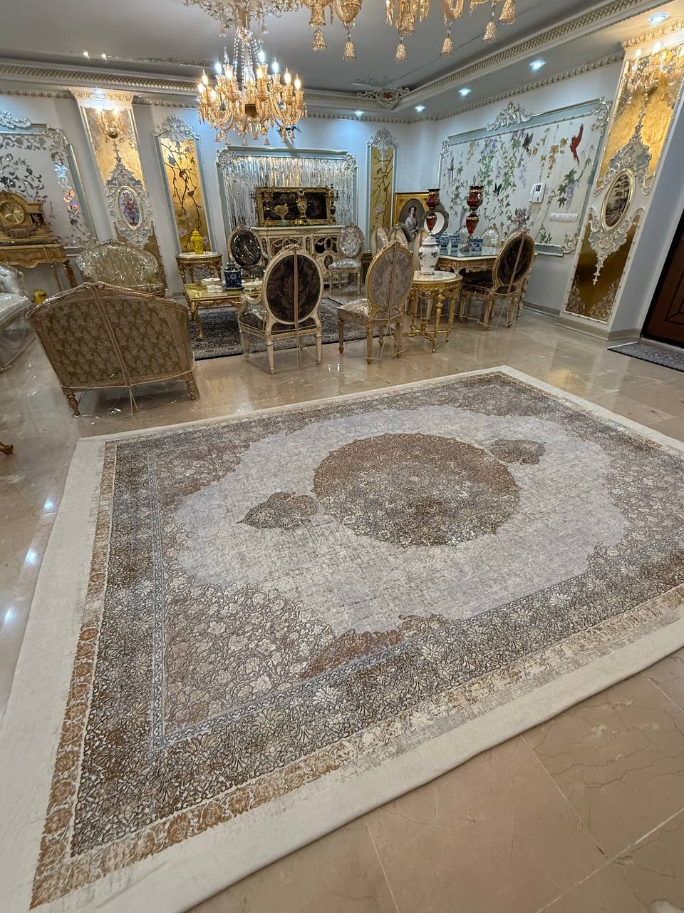 روفرشی کش دار مخمل شانل کد 2572