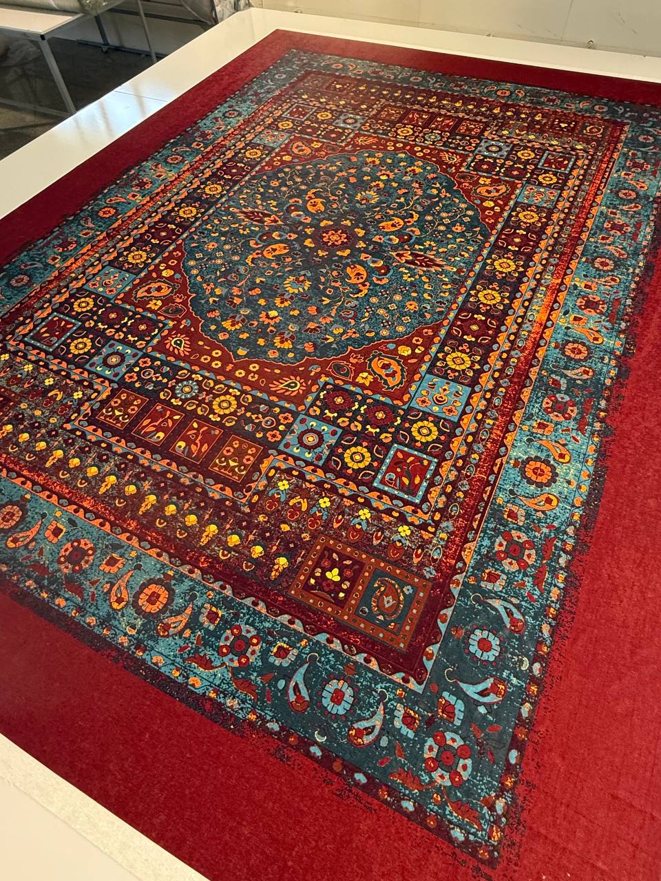 روفرشی کش دار مخمل شانل کد 2608