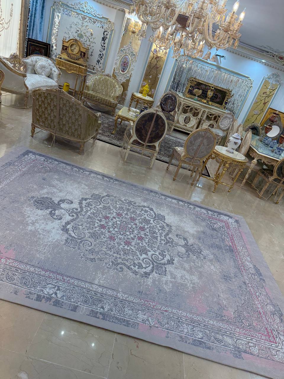 روفرشی کش دار مخمل شانل کد 2602