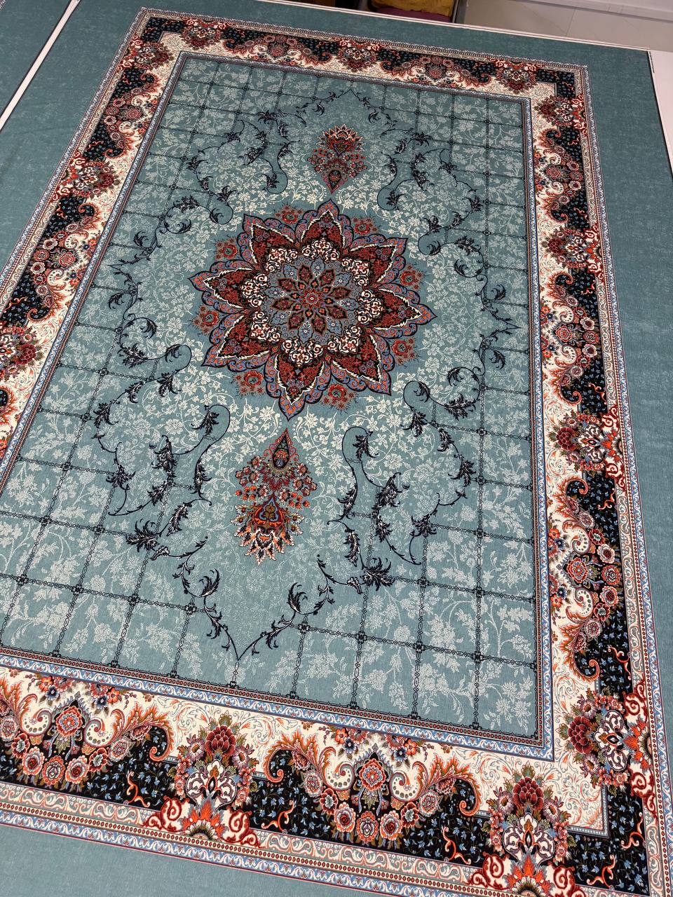 روفرشی کش دار مخمل شانل کد 1627