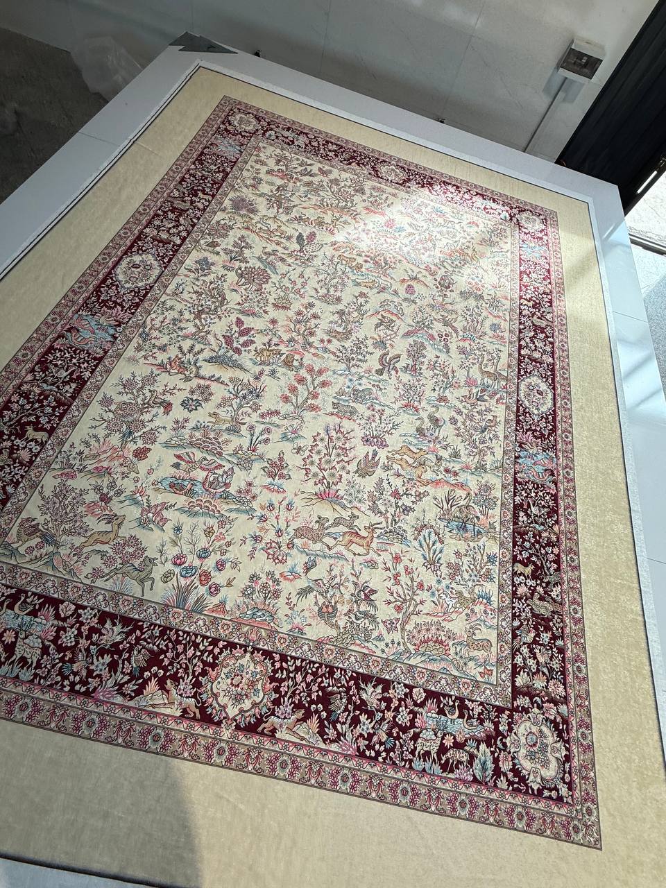 روفرشی کش دار مخمل شانل کد 0714