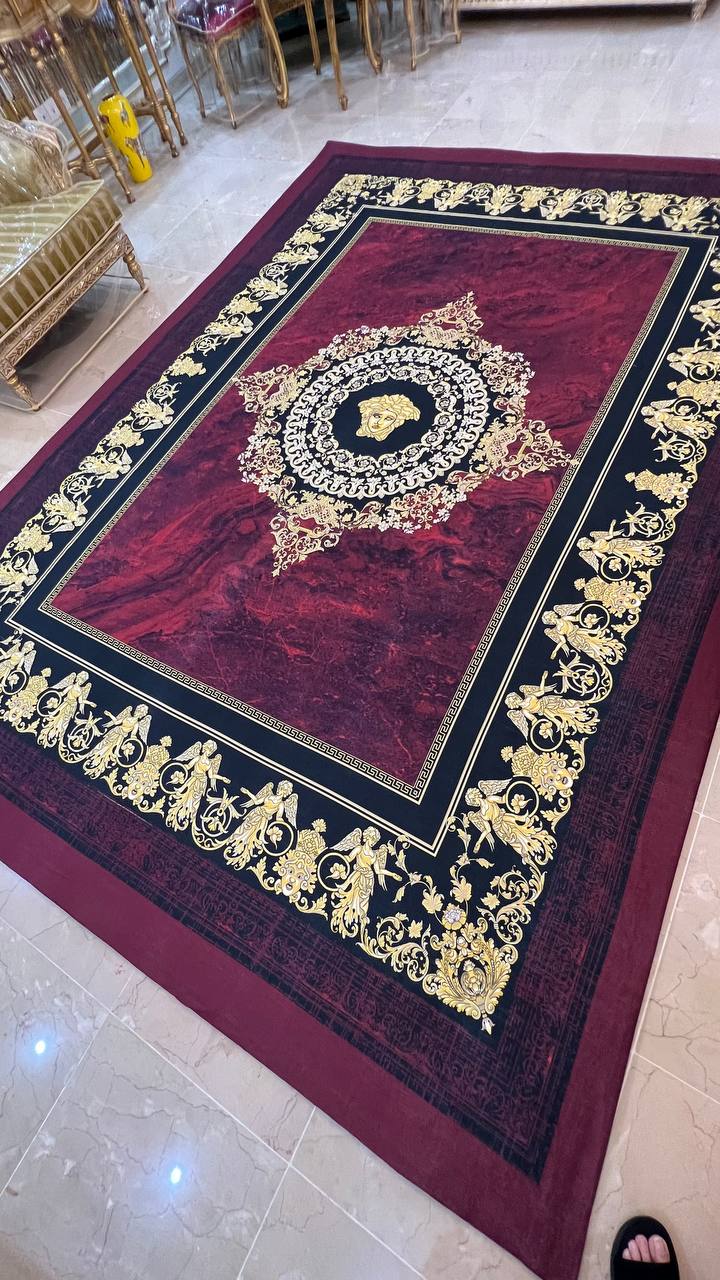 روفرشی کش دار مخمل شانل کد 4204
