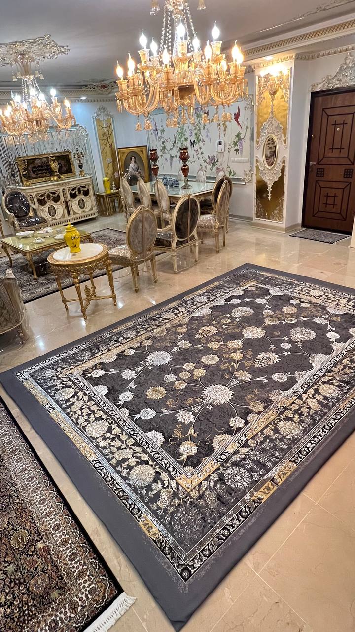 روفرشی کش دار مخمل شانل کد 3066