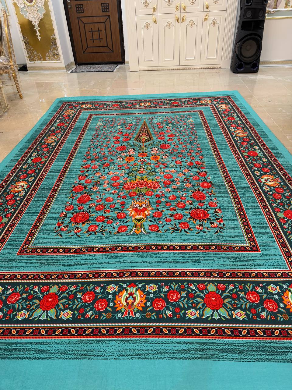 روفرشی کش دار مخمل شانل کد 3074