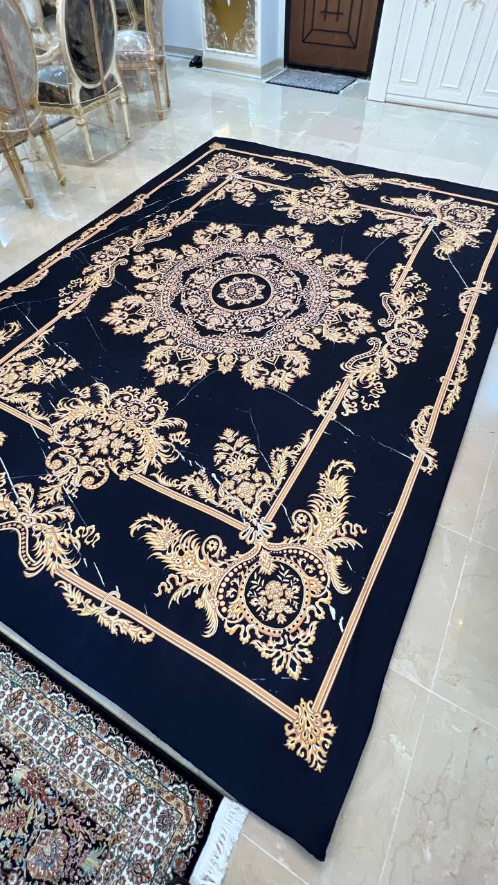 روفرشی کش دار مخمل شانل کد 3679