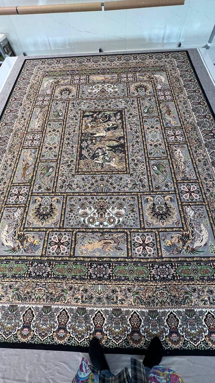 روفرشی مخمل شانل کد0590