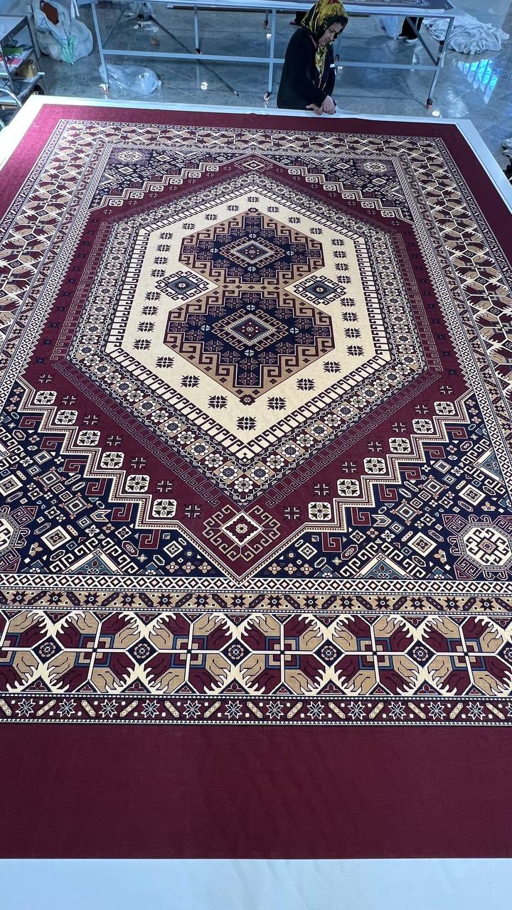 روفرشی کش دار مخمل شانل کد 2287