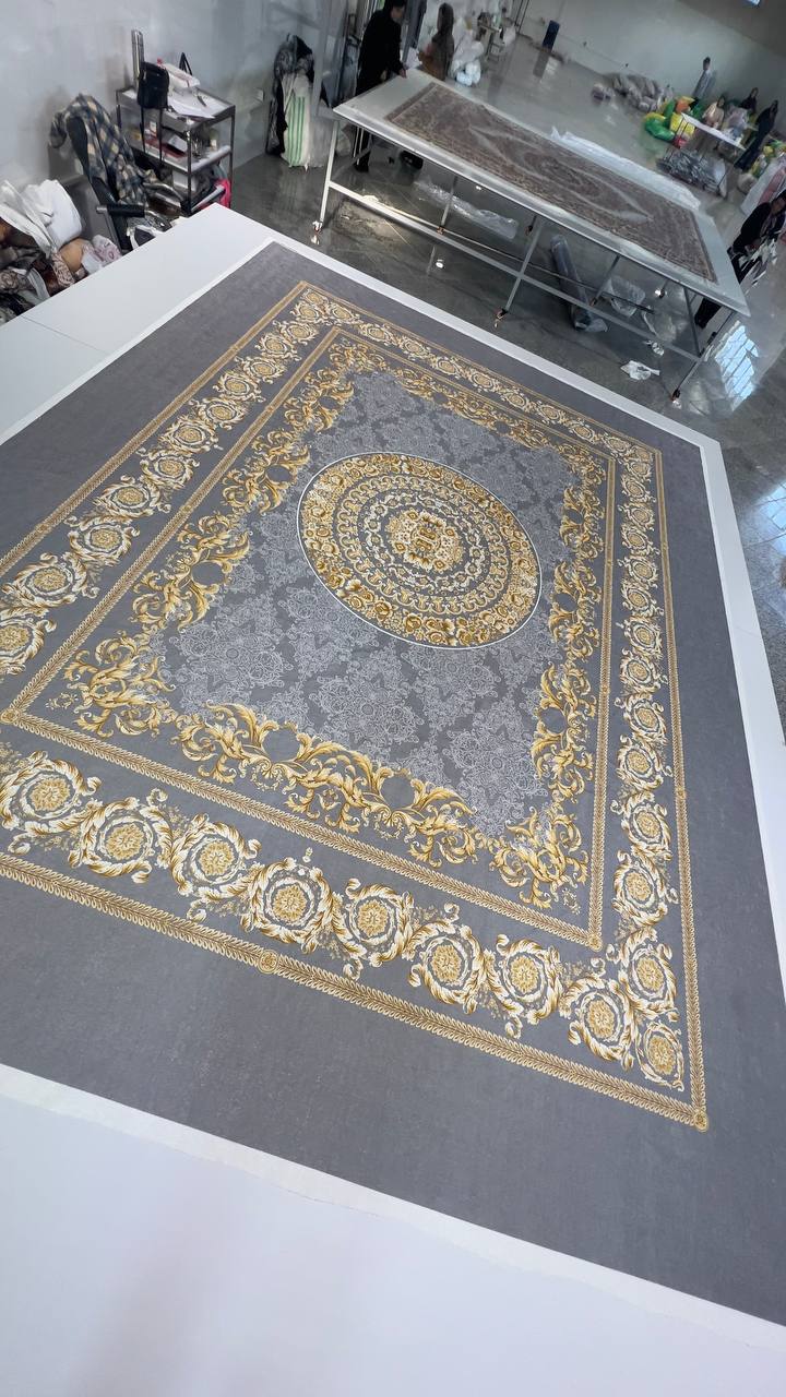 روفرشی کش دار مخمل شانل کد 1546