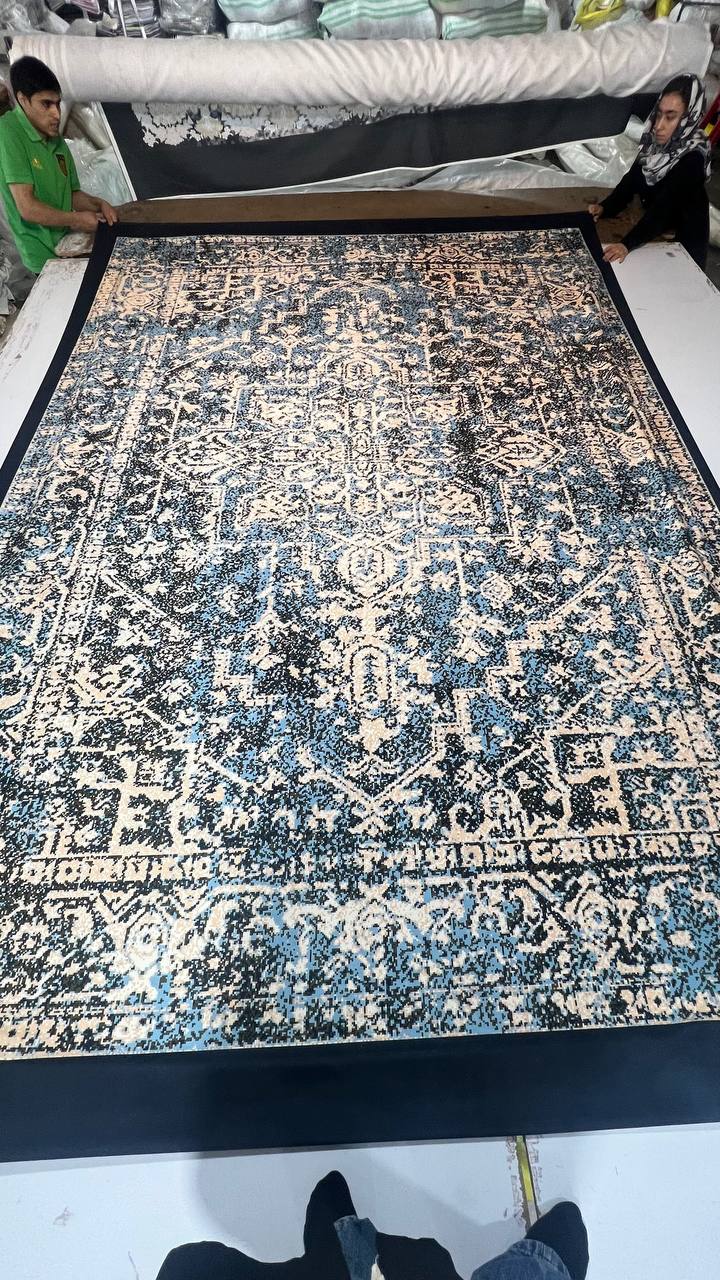 روفرشی کش دار مخمل شانل کد 1891