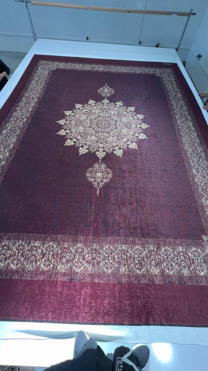 روفرشی کش دار مخمل شانل کد 0881