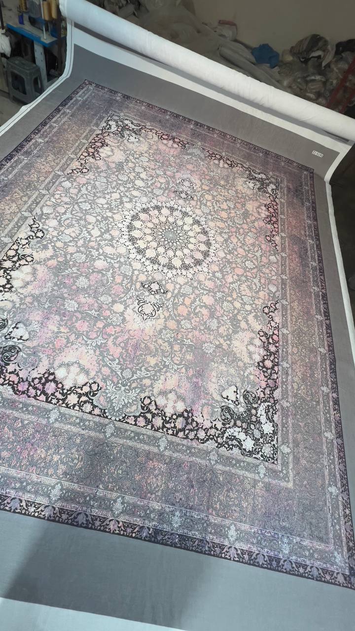 روفرشی کش دار مخمل شانل کد 2087