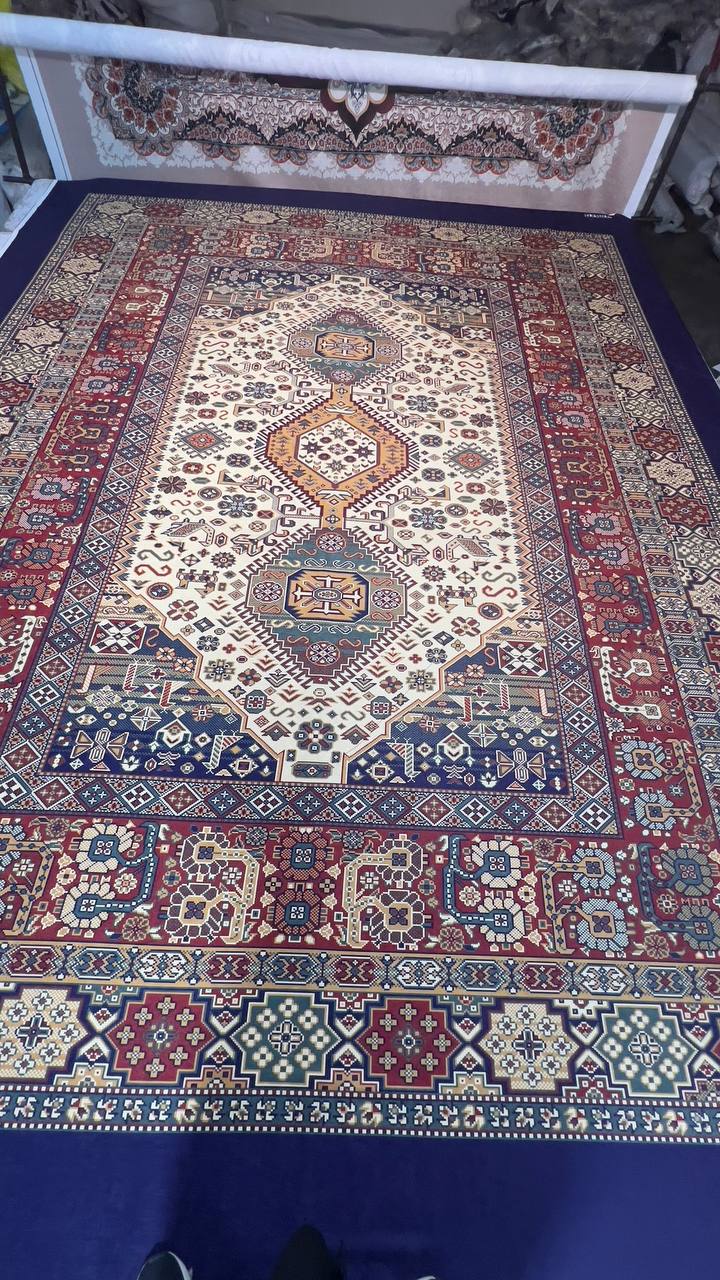 روفرشی کش دار مخمل شانل کد 3059